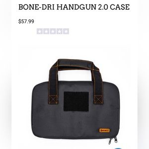 Bone Dri Handgun Case 2.0